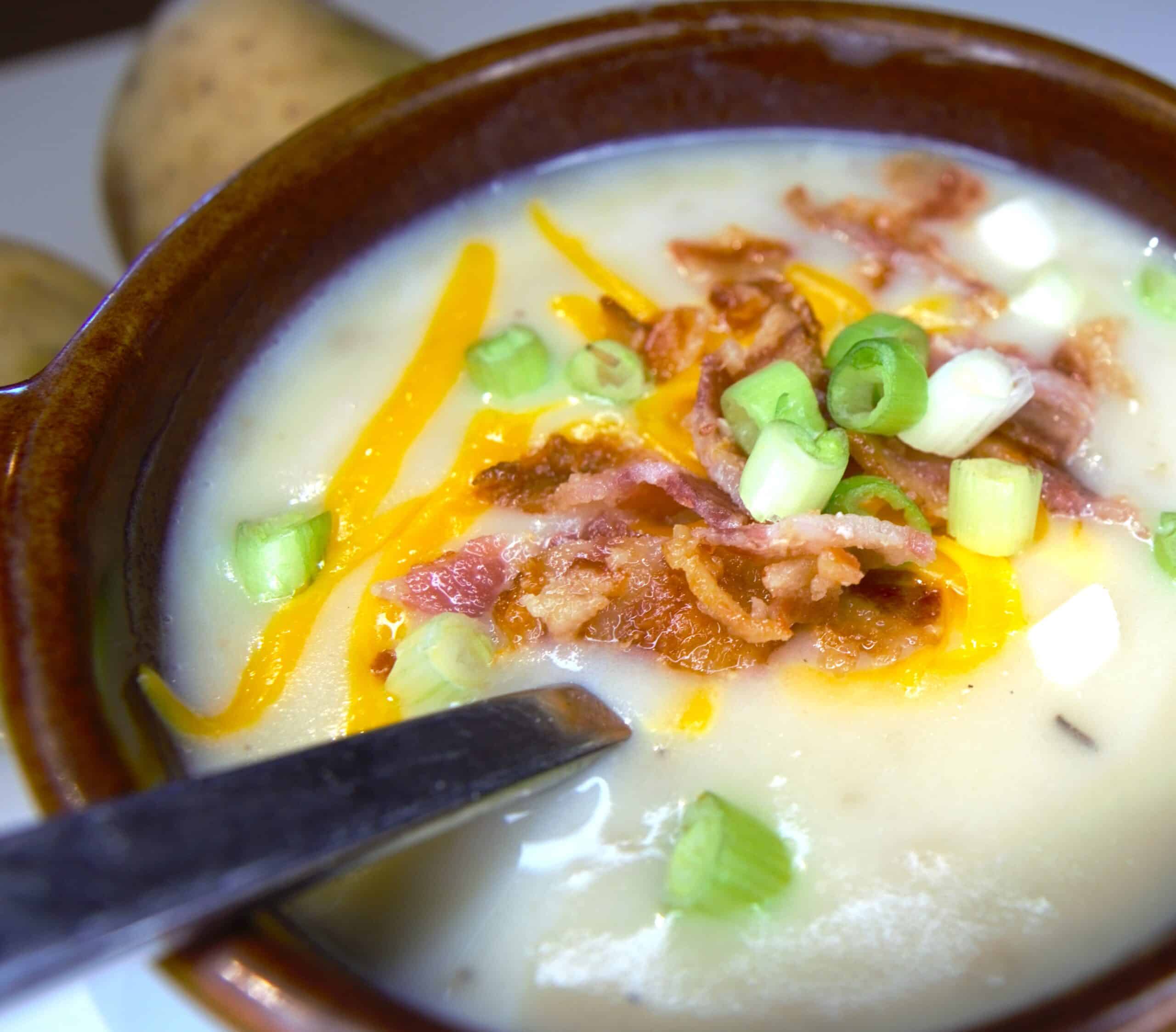 Creamy Loaded Potato Soup Recipe
