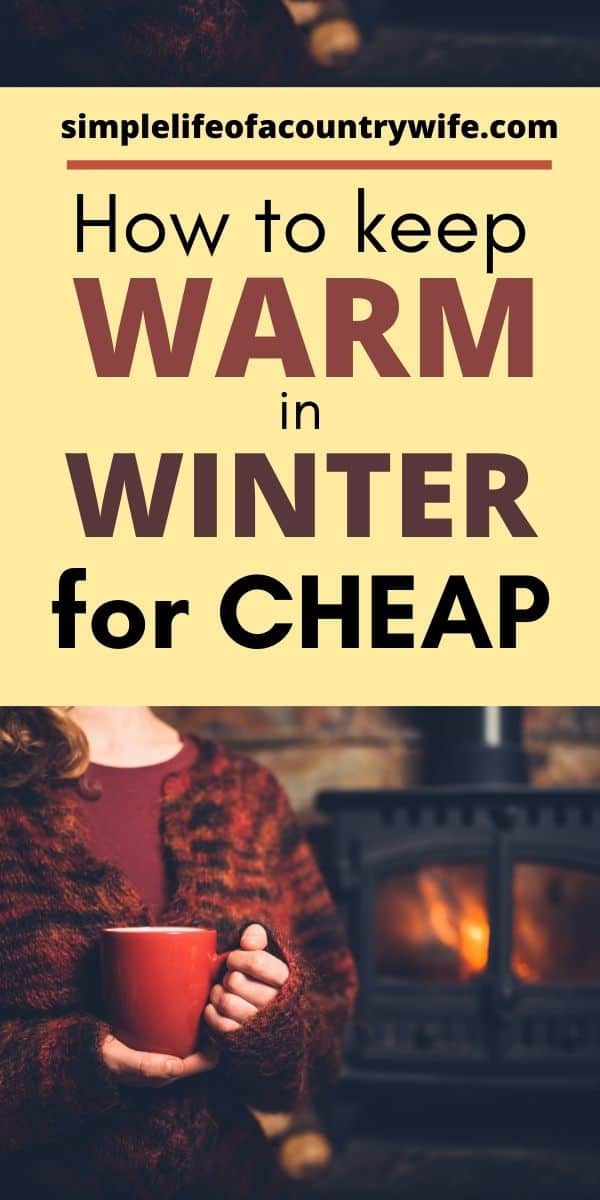 How to Keep Warm in Winter for Cheap