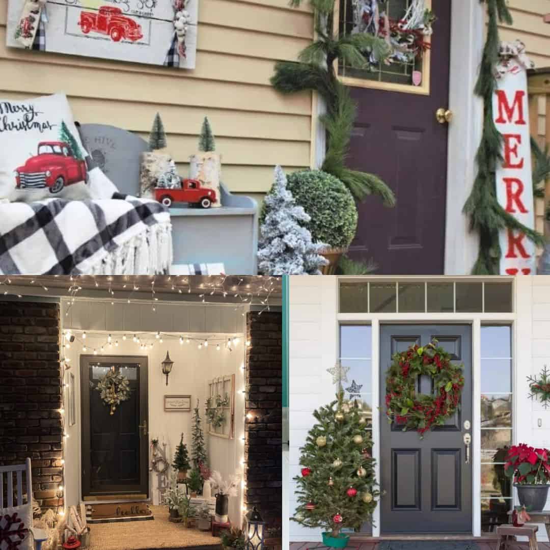8 Beautiful Christmas Porch Decorating Ideas